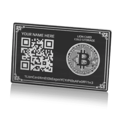 Bitcoin Cold Storage