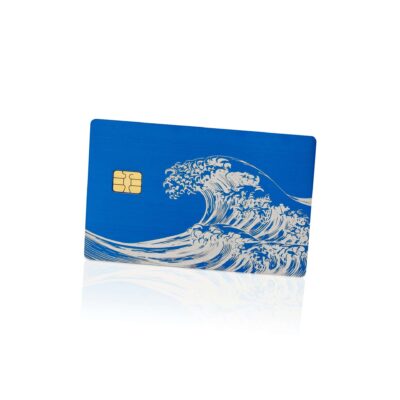 The Great Wave off Kanagawa Lion Card