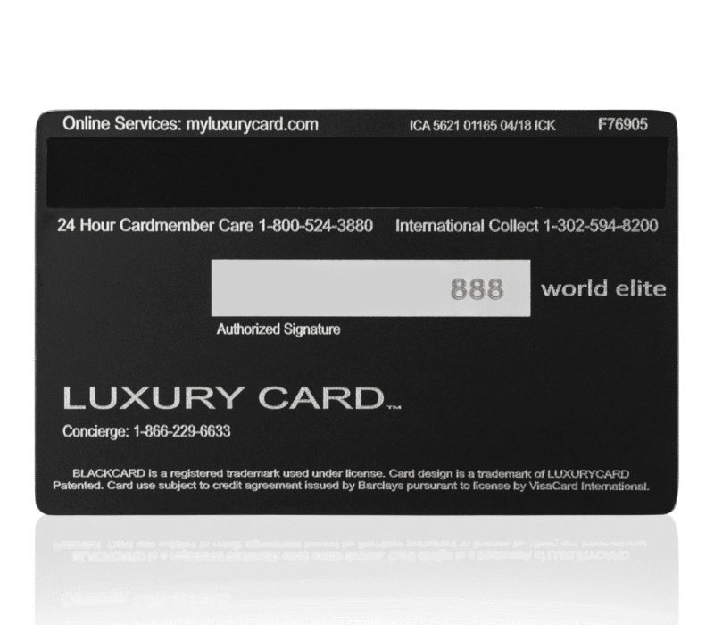 Black Card - Visa - Image 2