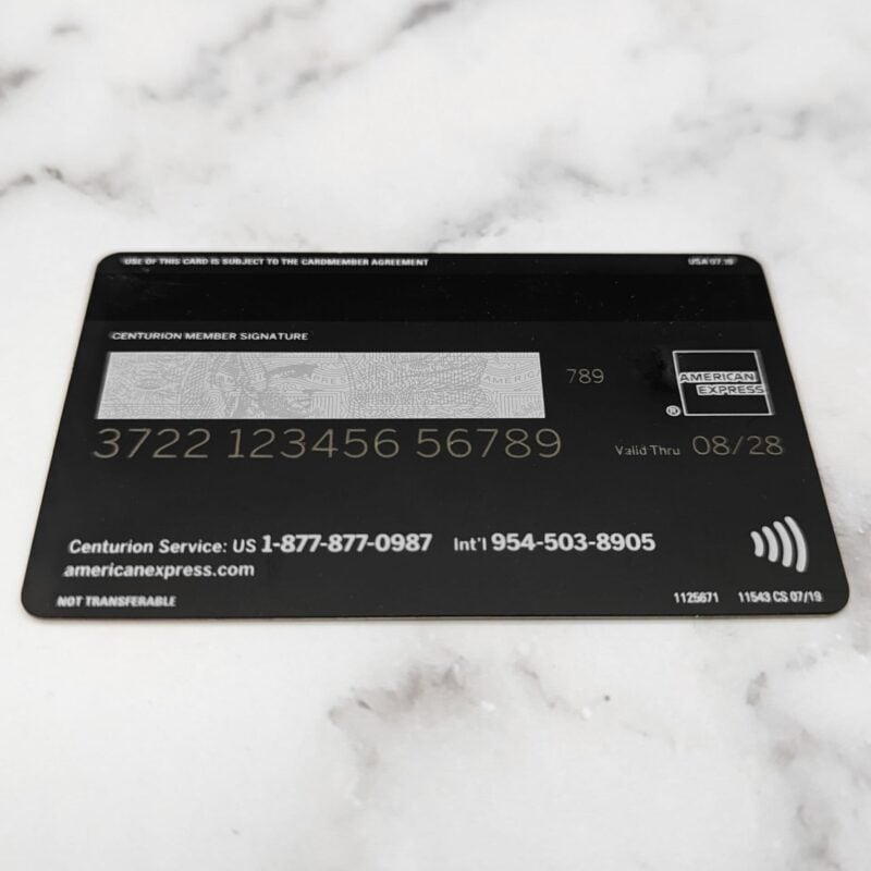 Original Hybrid Amex Centurion Card - Image 6