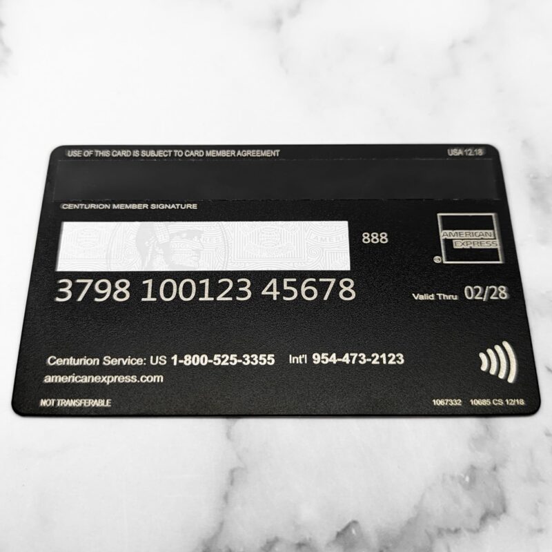 Amex Full Metal Rem Koolhass - Current Design - Image 5
