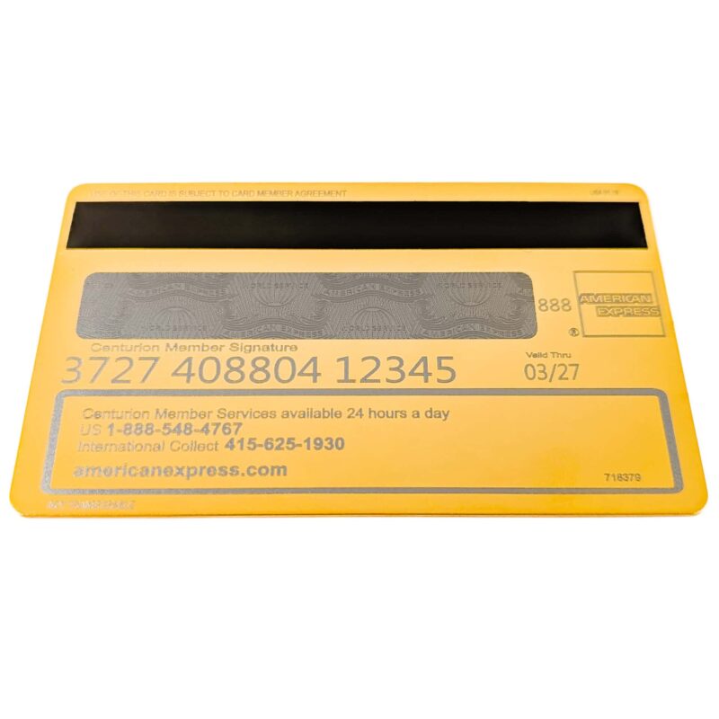 Amex Version 3 - 24k Gold Mirror - Image 6