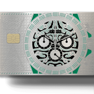 Luxury Lion Card with diamond accents and intricate design for exclusive rewards and membership access.
