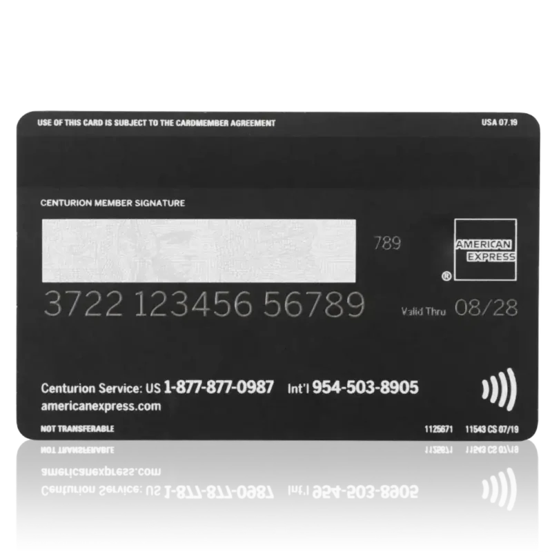 Original Hybrid Amex Centurion Card - Image 2
