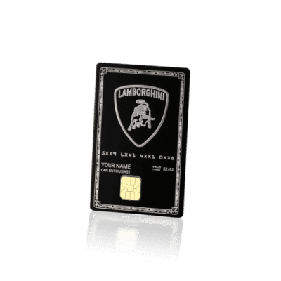Lamborghini Vertical (Metallic Foil)