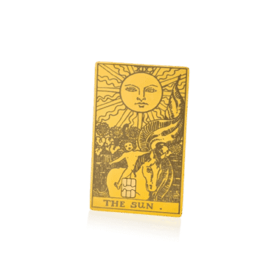 Tarot Card The Sun Lion Card